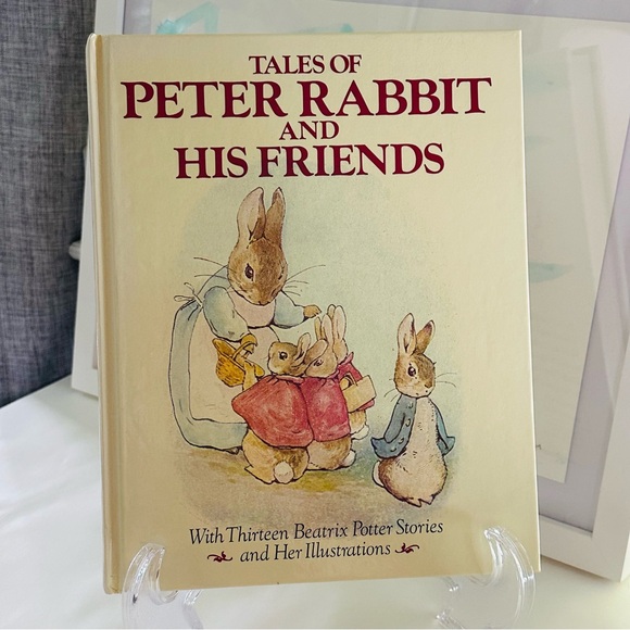 Beatrix Potter Tales of Peter Rabbit & His Friends 🐰🐰🐰 Hardcover Picture Book - Picture 1 of 10